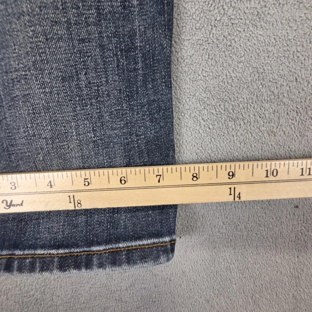 Vintage Levis 504 Jeans Mens 33x32 Blue Straight Engineered Honeycomb Zip Fly